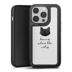 Snap Wallet Case schwarz