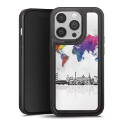 Snap Wallet Case schwarz