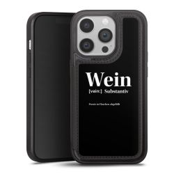 Snap Wallet Case schwarz