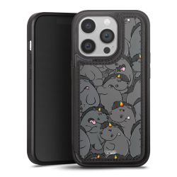 Snap Wallet Case schwarz