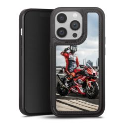 Snap Wallet Case schwarz