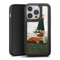 Snap Wallet Case schwarz