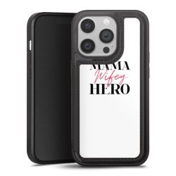 Snap Wallet Case schwarz