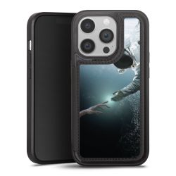 Snap Wallet Case schwarz