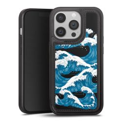 Snap Wallet Case schwarz