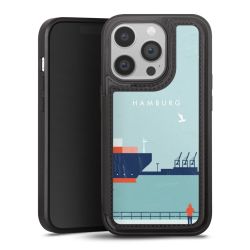 Snap Wallet Case schwarz