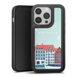 Snap Wallet Case schwarz