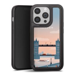 Snap Wallet Case schwarz