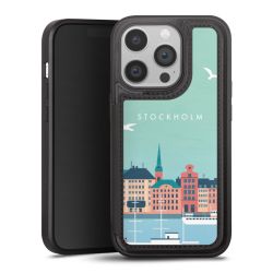 Snap Wallet Case schwarz