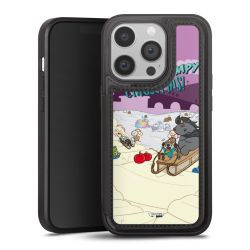 Snap Wallet Case schwarz