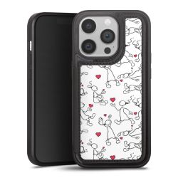 Snap Wallet Case schwarz