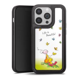 Snap Wallet Case schwarz