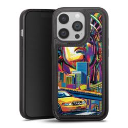 Snap Wallet Case schwarz