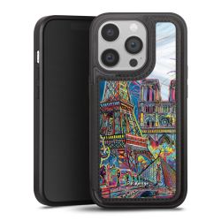 Snap Wallet Case schwarz