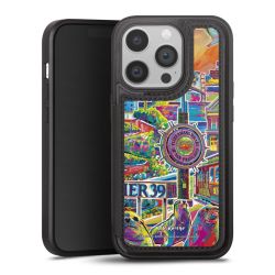 Snap Wallet Case schwarz