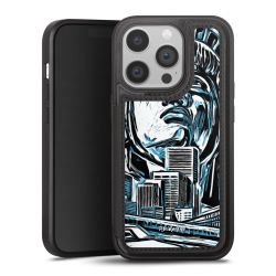 Snap Wallet Case schwarz