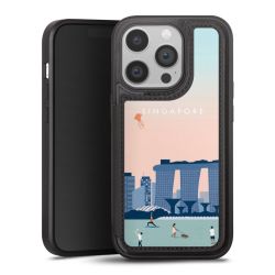 Snap Wallet Case schwarz