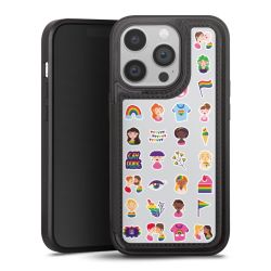 Snap Wallet Case schwarz