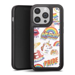 Snap Wallet Case schwarz