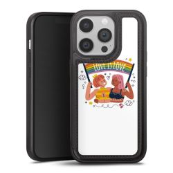 Snap Wallet Case schwarz