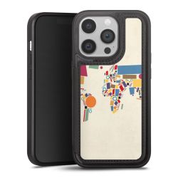 Snap Wallet Case schwarz