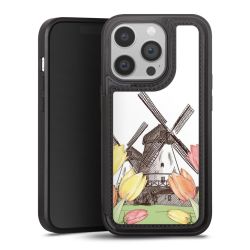 Snap Wallet Case schwarz