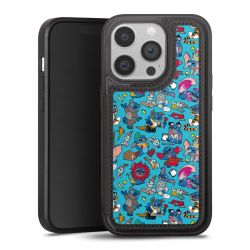 Snap Wallet Case schwarz