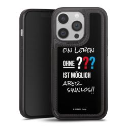 Snap Wallet Case schwarz