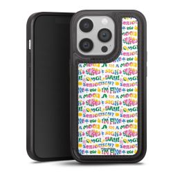 Snap Wallet Case schwarz