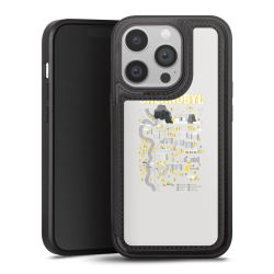 Snap Wallet Case schwarz