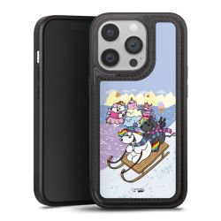 Snap Wallet Case schwarz