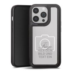 Snap Wallet Case schwarz