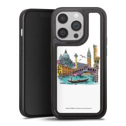 Snap Wallet Case schwarz