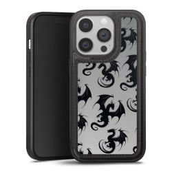 Snap Wallet Case schwarz