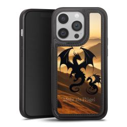 Snap Wallet Case schwarz