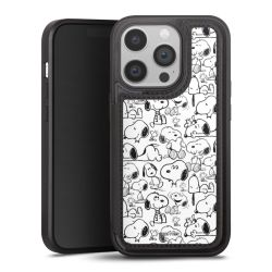 Snap Wallet Case schwarz