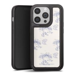 Snap Wallet Case schwarz