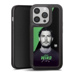 Snap Wallet Case schwarz