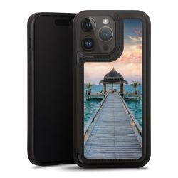 Snap Wallet Case schwarz