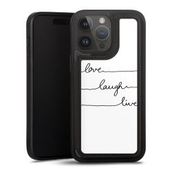 Snap Wallet Case schwarz