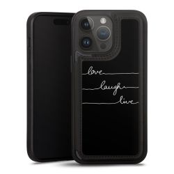 Snap Wallet Case schwarz