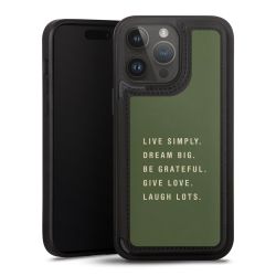 Snap Wallet Case schwarz