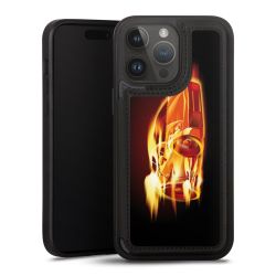 Snap Wallet Case schwarz