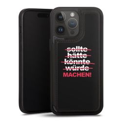 Snap Wallet Case schwarz