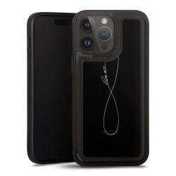 Snap Wallet Case schwarz