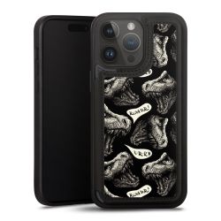 Snap Wallet Case schwarz