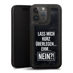 Snap Wallet Case schwarz