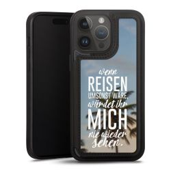 Snap Wallet Case schwarz