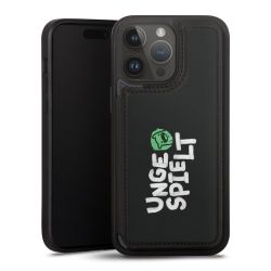 Snap Wallet Case schwarz