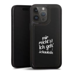 Snap Wallet Case schwarz